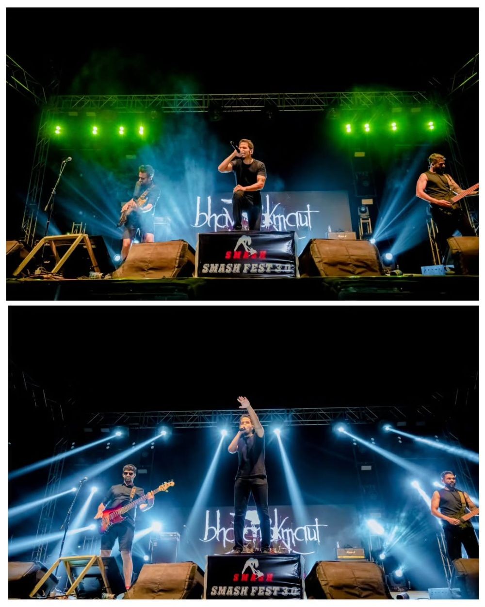 Bhayanak Maut from Mumbai performing at the Smash Fest 3.0 at Urban Haat which was held earlier this year.